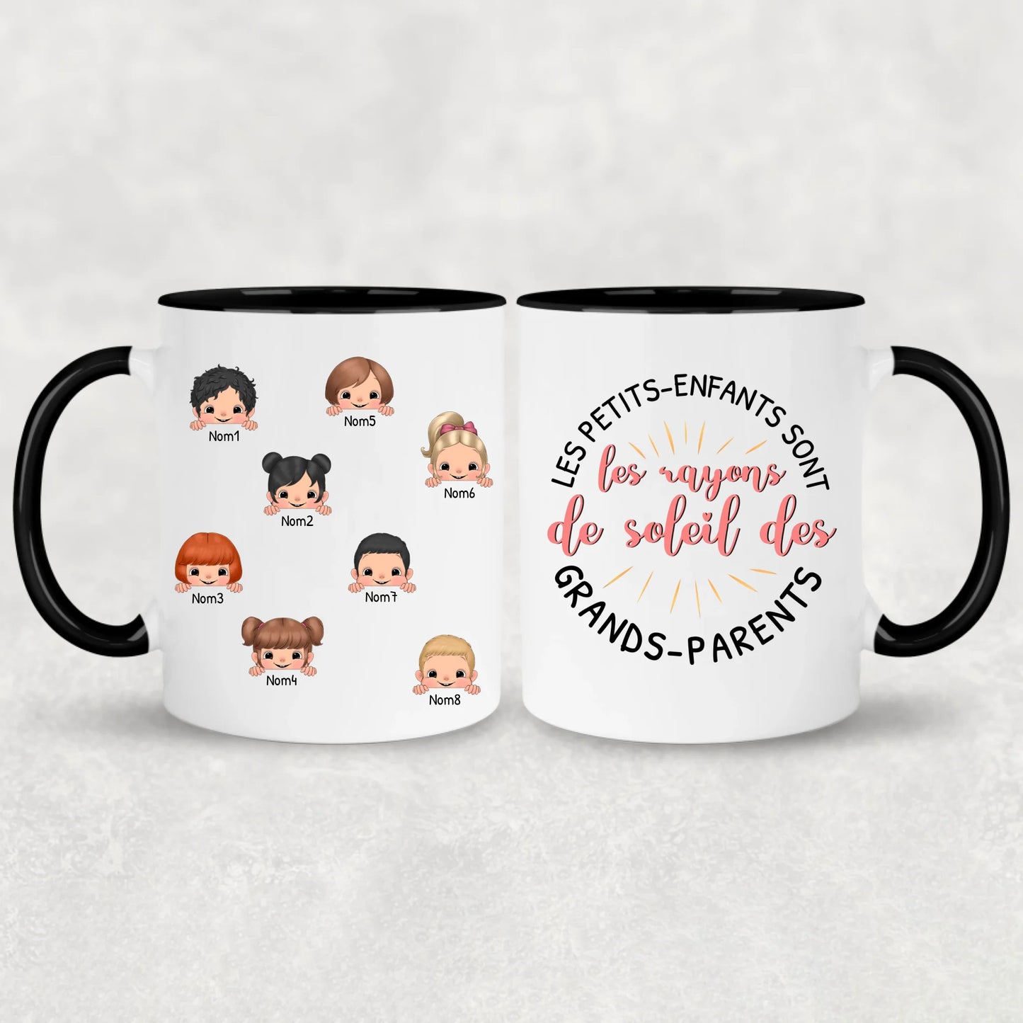 Mes petits-enfants - Mok gepersonaliseerd