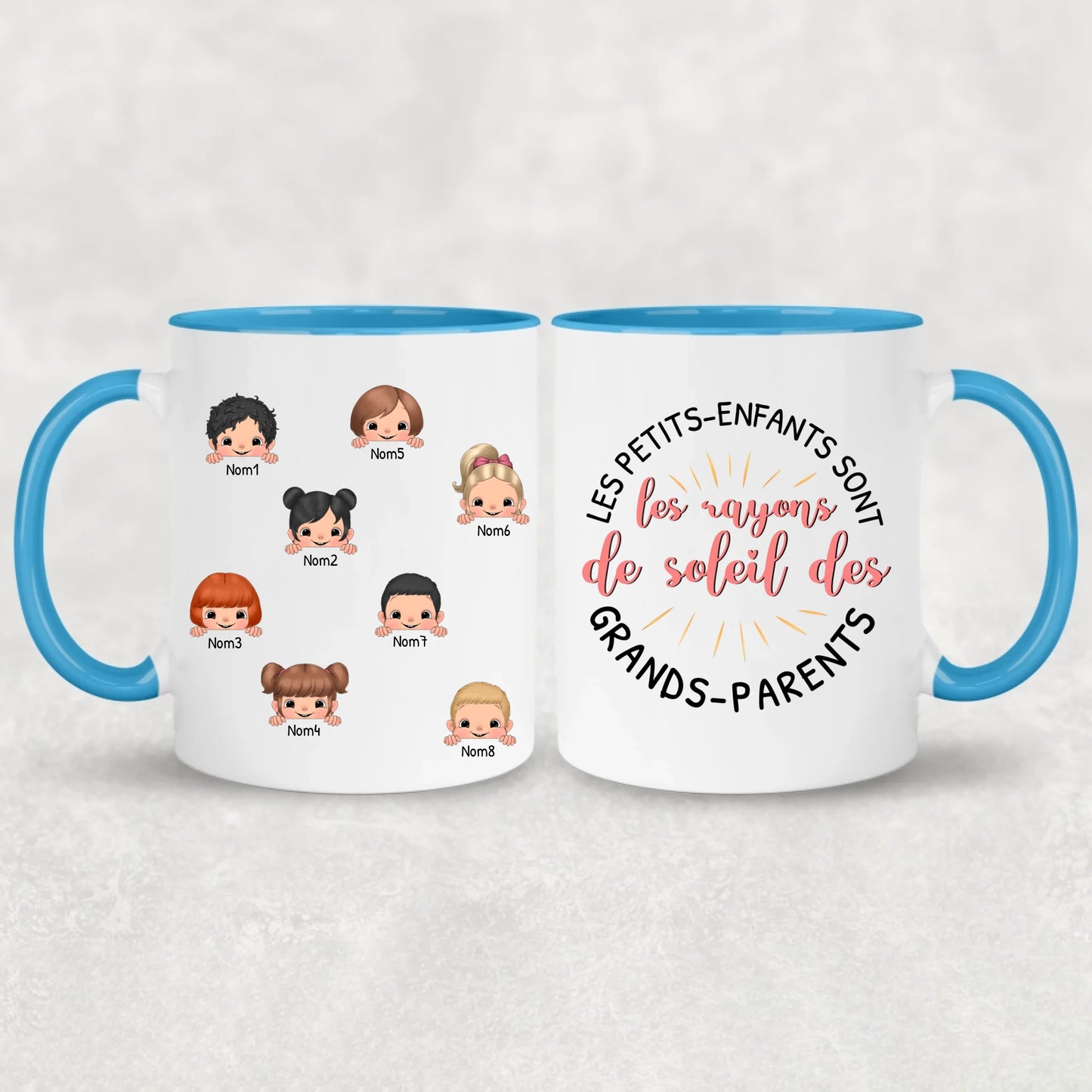 Mes petits-enfants - Mok gepersonaliseerd