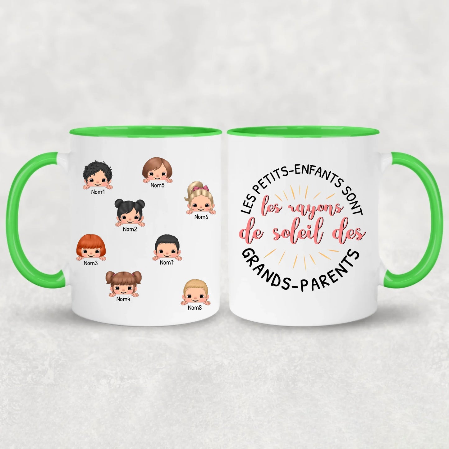 Mes petits-enfants - Mok gepersonaliseerd