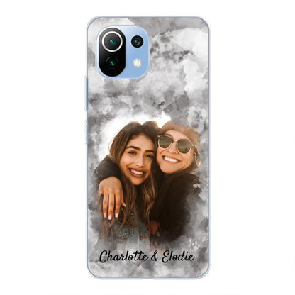 Jouw foto (stijl aquarel) - Gepersonaliseerd telefoonhoesje