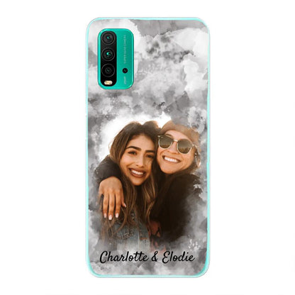 Jouw foto (stijl aquarel) - Gepersonaliseerd telefoonhoesje