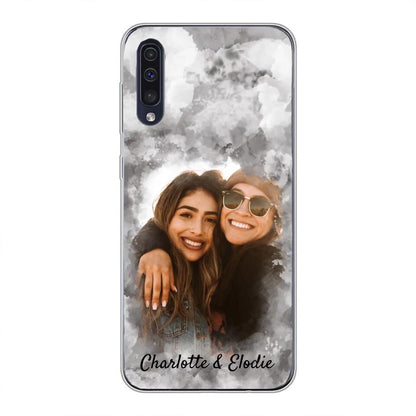 Jouw foto (stijl aquarel) - Gepersonaliseerd telefoonhoesje