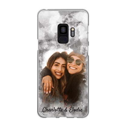 Jouw foto (stijl aquarel) - Gepersonaliseerd telefoonhoesje