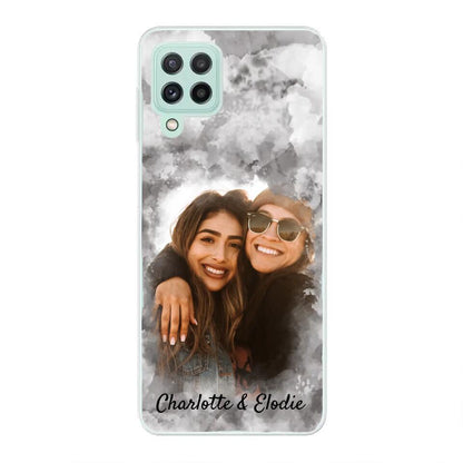 Jouw foto (stijl aquarel) - Gepersonaliseerd telefoonhoesje