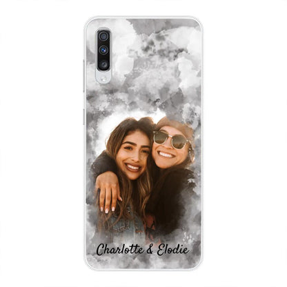 Jouw foto (stijl aquarel) - Gepersonaliseerd telefoonhoesje