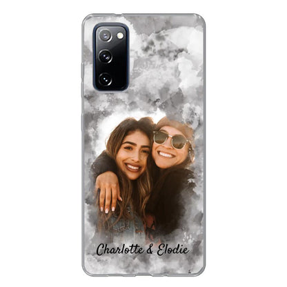 Jouw foto (stijl aquarel) - Gepersonaliseerd telefoonhoesje
