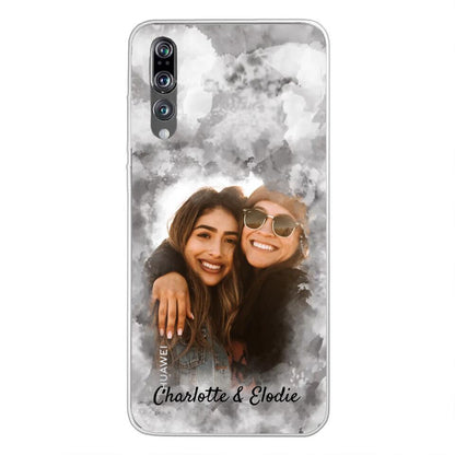 Jouw foto (stijl aquarel) - Gepersonaliseerd telefoonhoesje