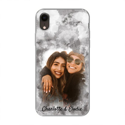 Jouw foto (stijl aquarel) - Gepersonaliseerd telefoonhoesje