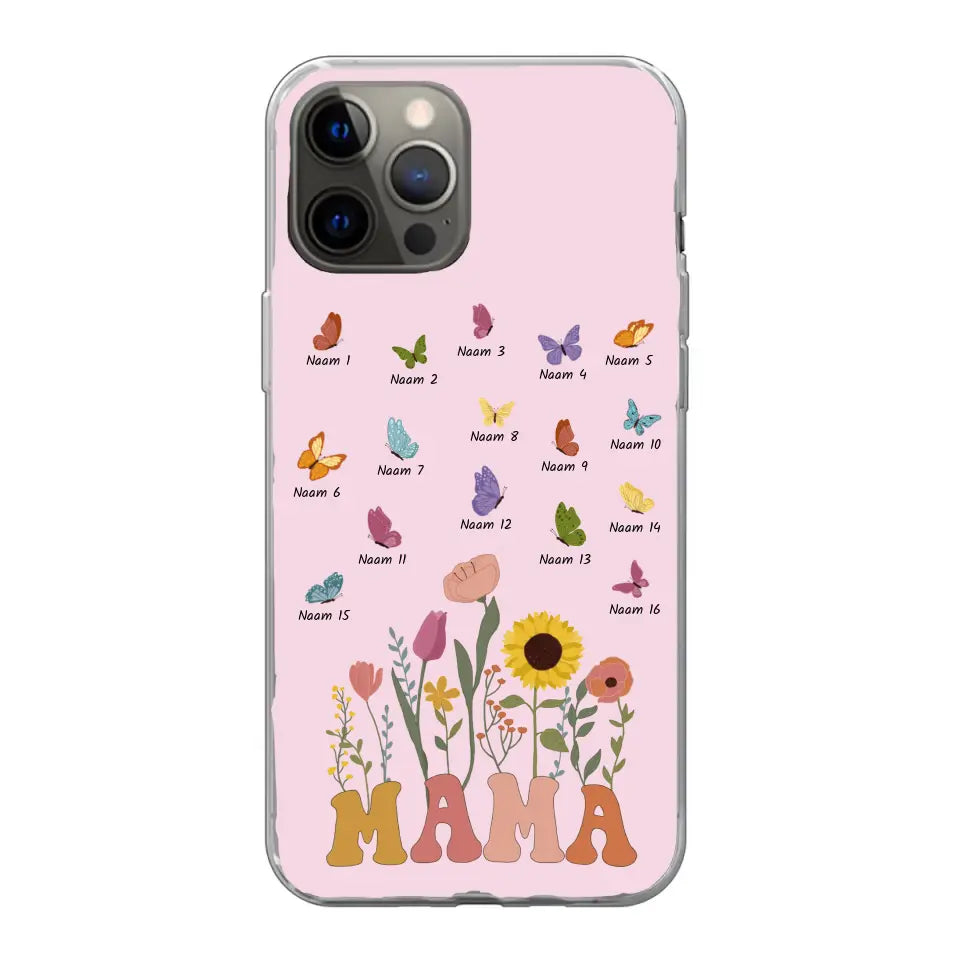 Vlinderweide - Gepersonaliseerd telefoonhoesje