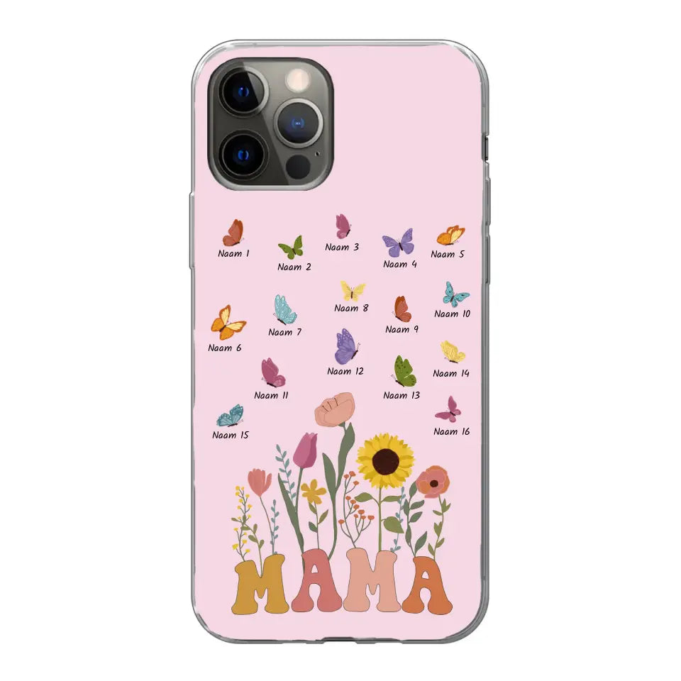 Vlinderweide - Gepersonaliseerd telefoonhoesje