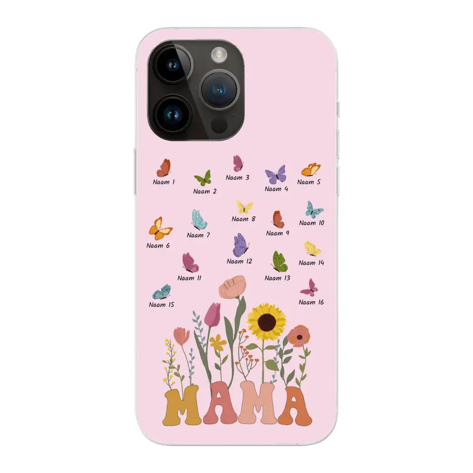 Vlinderweide - Gepersonaliseerd telefoonhoesje