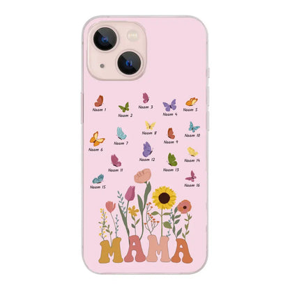 Vlinderweide - Gepersonaliseerd telefoonhoesje