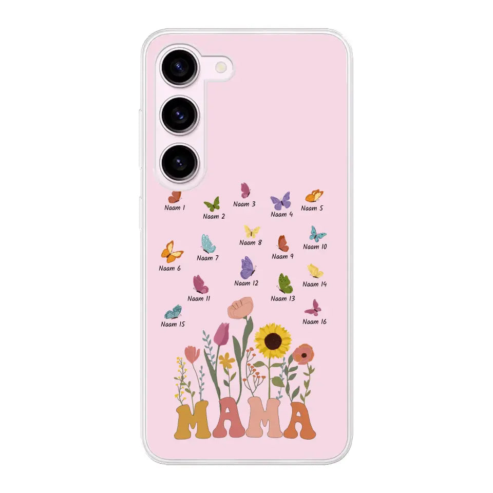 Vlinderweide - Gepersonaliseerd telefoonhoesje