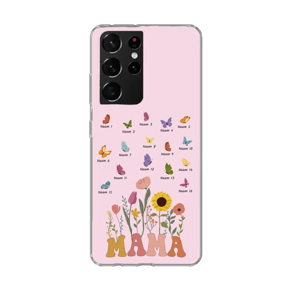 Vlinderweide - Gepersonaliseerd telefoonhoesje