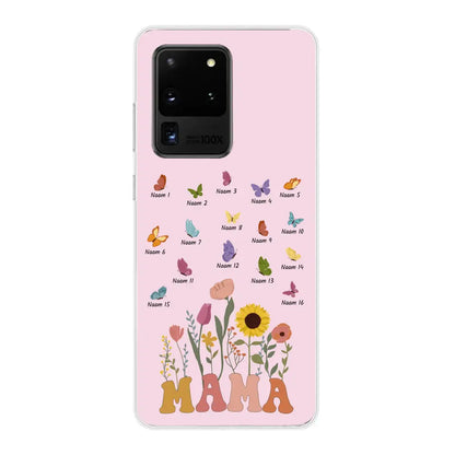 Vlinderweide - Gepersonaliseerd telefoonhoesje