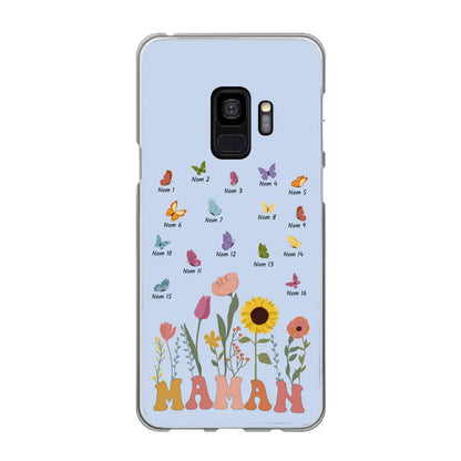 Prairie en papillons - Gepersonaliseerd telefoonhoesje