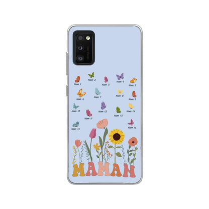 Prairie en papillons - Gepersonaliseerd telefoonhoesje