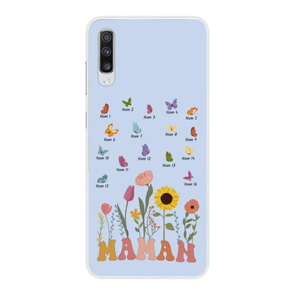 Prairie en papillons - Gepersonaliseerd telefoonhoesje