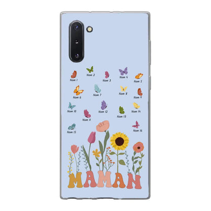 Prairie en papillons - Gepersonaliseerd telefoonhoesje