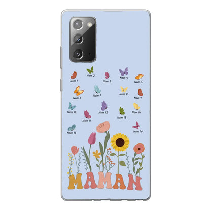 Prairie en papillons - Gepersonaliseerd telefoonhoesje