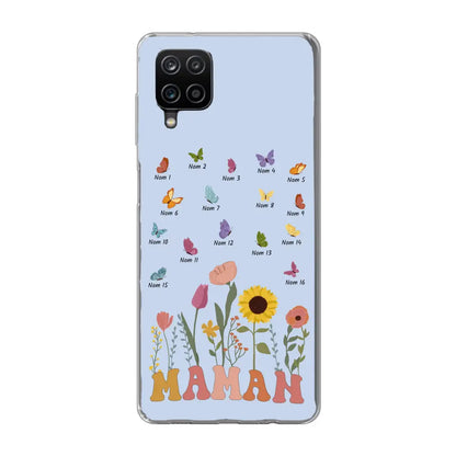 Prairie en papillons - Gepersonaliseerd telefoonhoesje