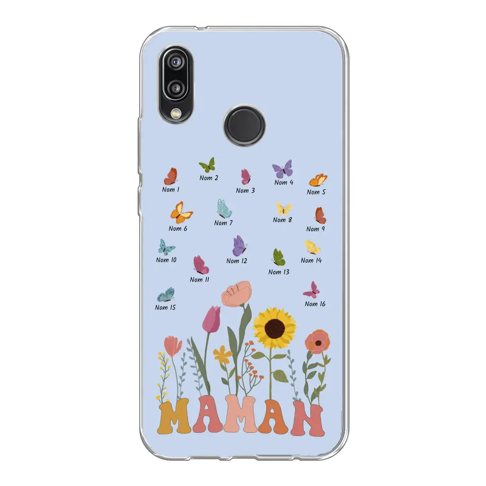 Prairie en papillons - Gepersonaliseerd telefoonhoesje