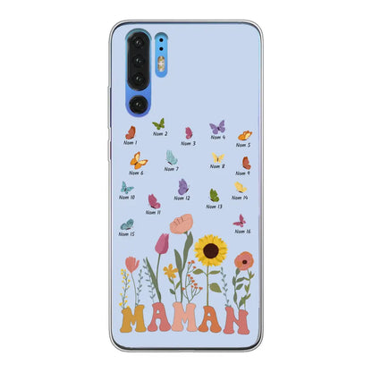 Prairie en papillons - Gepersonaliseerd telefoonhoesje