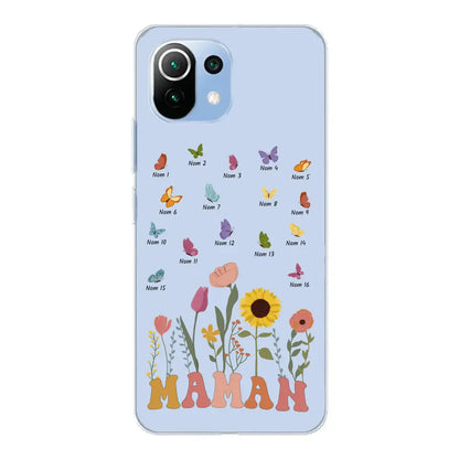 Prairie en papillons - Gepersonaliseerd telefoonhoesje