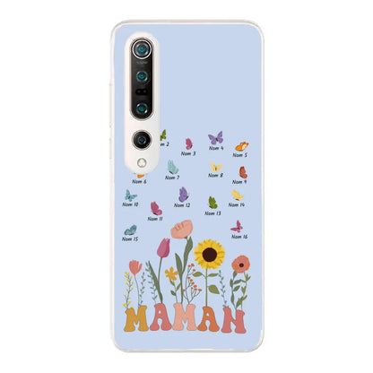 Prairie en papillons - Gepersonaliseerd telefoonhoesje