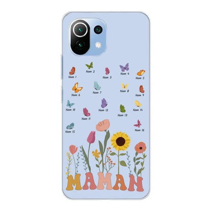 Prairie en papillons - Gepersonaliseerd telefoonhoesje