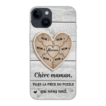 Puzzelstukje - Gepersonaliseerd telefoonhoesje