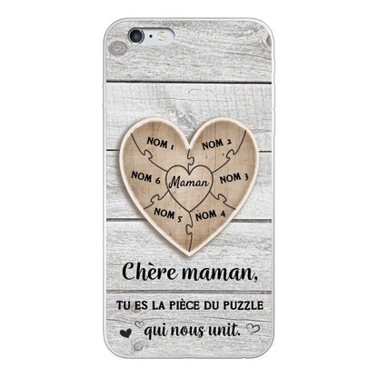 Puzzelstukje - Gepersonaliseerd telefoonhoesje