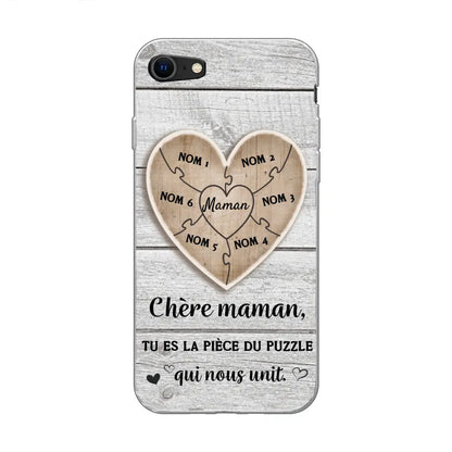 Puzzelstukje - Gepersonaliseerd telefoonhoesje