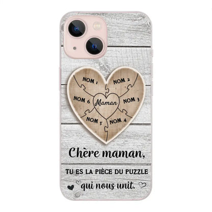 Puzzelstukje - Gepersonaliseerd telefoonhoesje