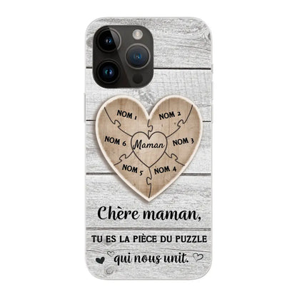 Puzzelstukje - Gepersonaliseerd telefoonhoesje