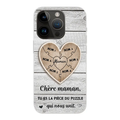 Puzzelstukje - Gepersonaliseerd telefoonhoesje