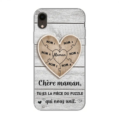 Puzzelstukje - Gepersonaliseerd telefoonhoesje