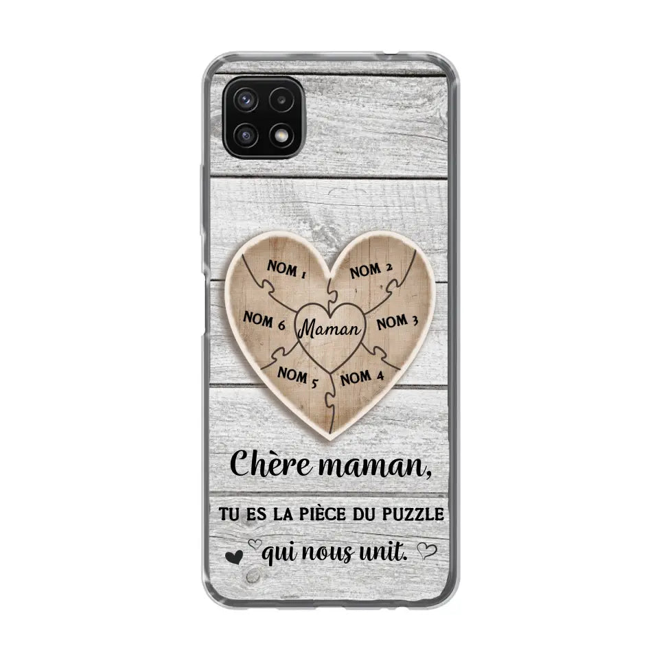 Puzzelstukje - Gepersonaliseerd telefoonhoesje
