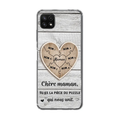 Puzzelstukje - Gepersonaliseerd telefoonhoesje