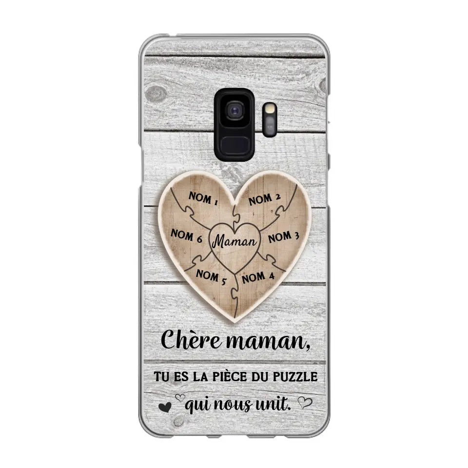 Puzzelstukje - Gepersonaliseerd telefoonhoesje