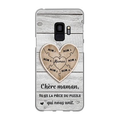 Puzzelstukje - Gepersonaliseerd telefoonhoesje