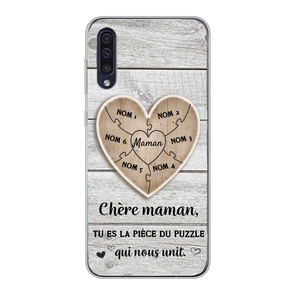 Puzzelstukje - Gepersonaliseerd telefoonhoesje