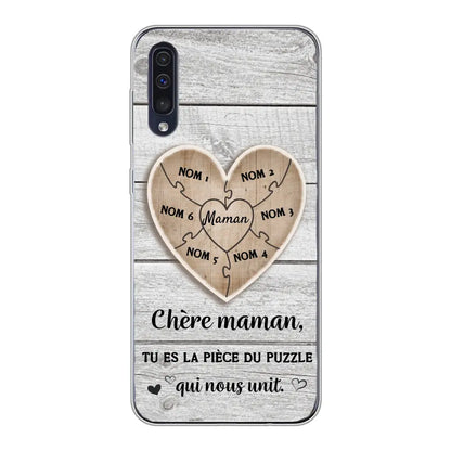 Puzzelstukje - Gepersonaliseerd telefoonhoesje