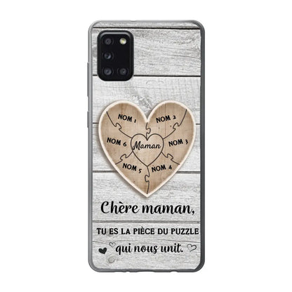 Puzzelstukje - Gepersonaliseerd telefoonhoesje