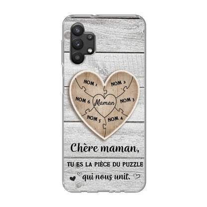 Puzzelstukje - Gepersonaliseerd telefoonhoesje