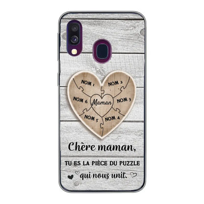 Puzzelstukje - Gepersonaliseerd telefoonhoesje