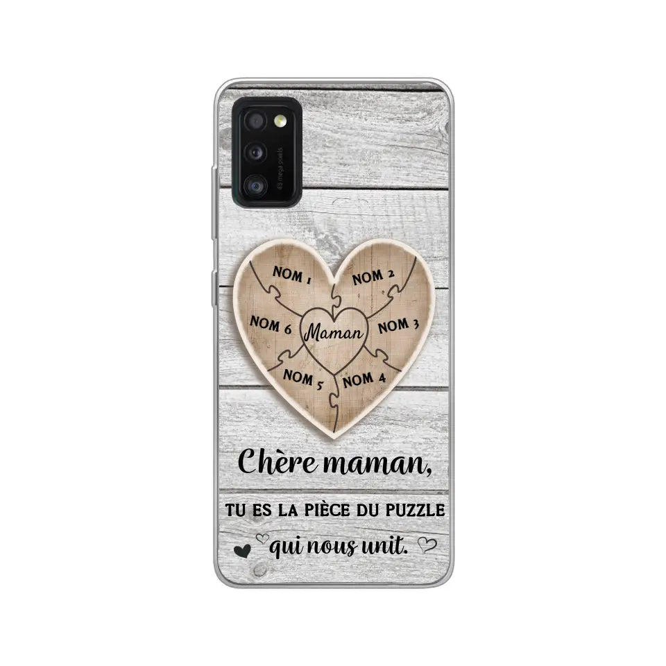 Puzzelstukje - Gepersonaliseerd telefoonhoesje