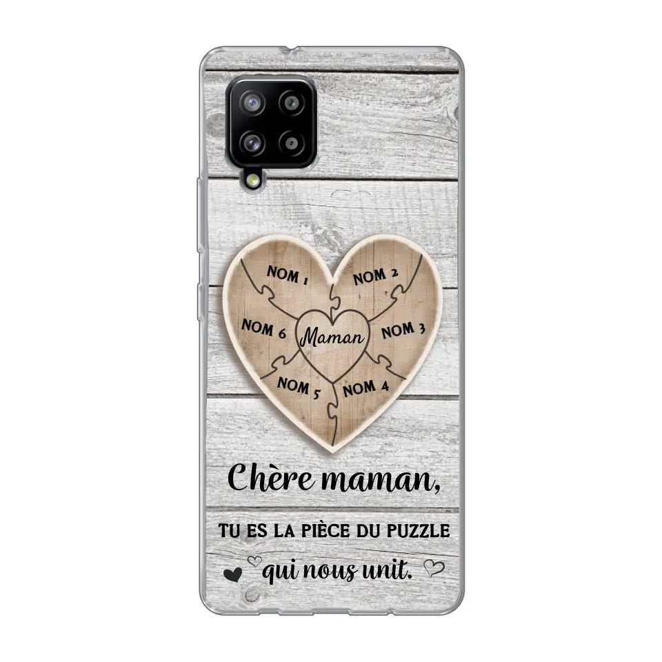 Puzzelstukje - Gepersonaliseerd telefoonhoesje