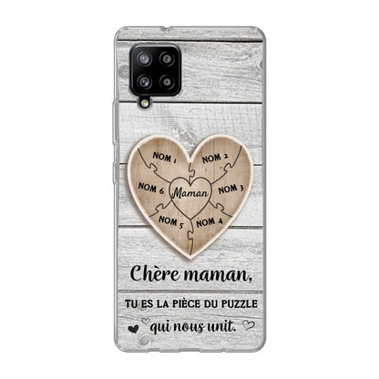 Puzzelstukje - Gepersonaliseerd telefoonhoesje