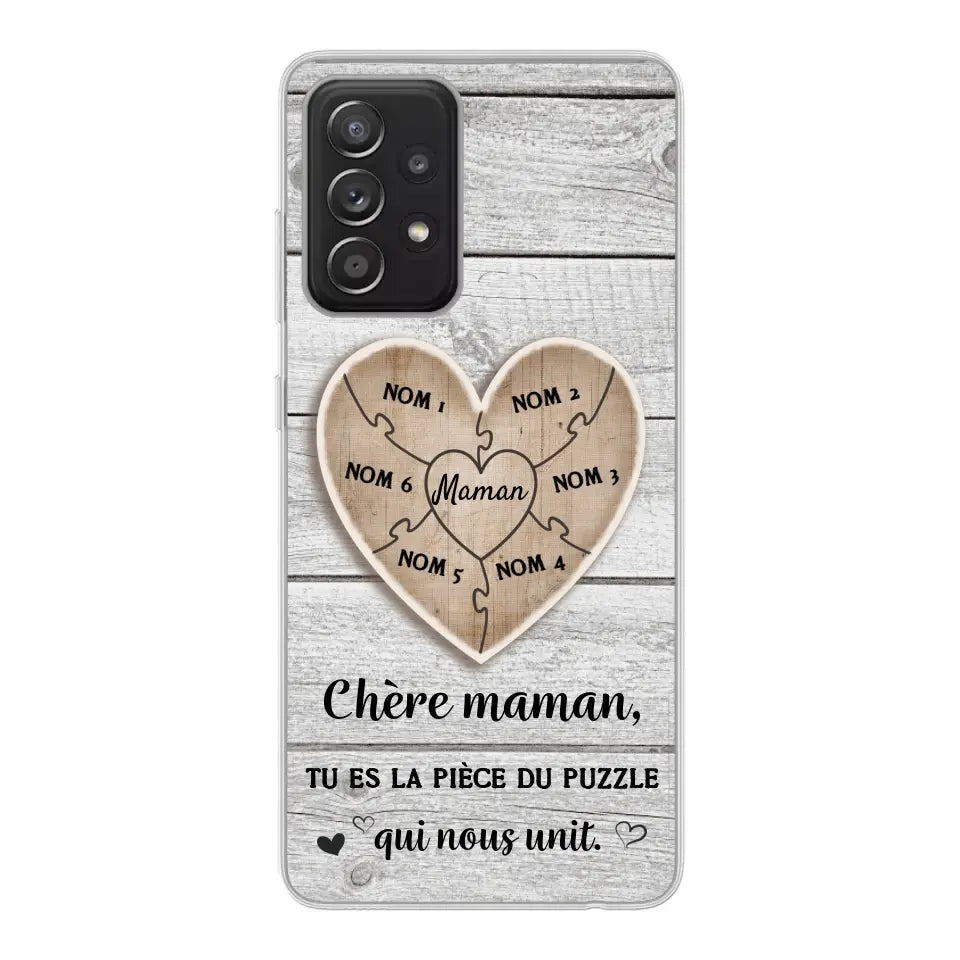 Puzzelstukje - Gepersonaliseerd telefoonhoesje
